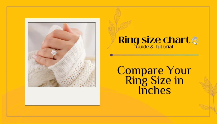 Compare Your Ring Size in Inches