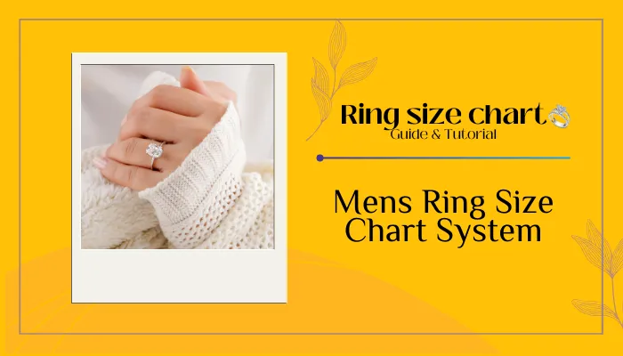 Mens Ring Size Chart System