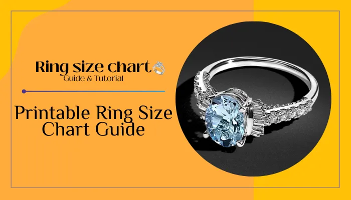 Printable Ring Size Chart Guide